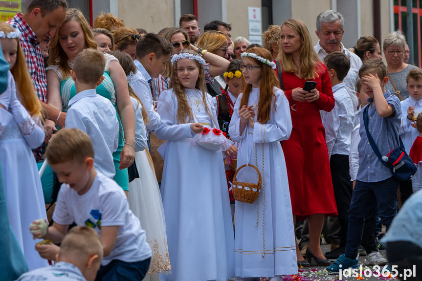 Procesja Bożego Ciała w Jaśle