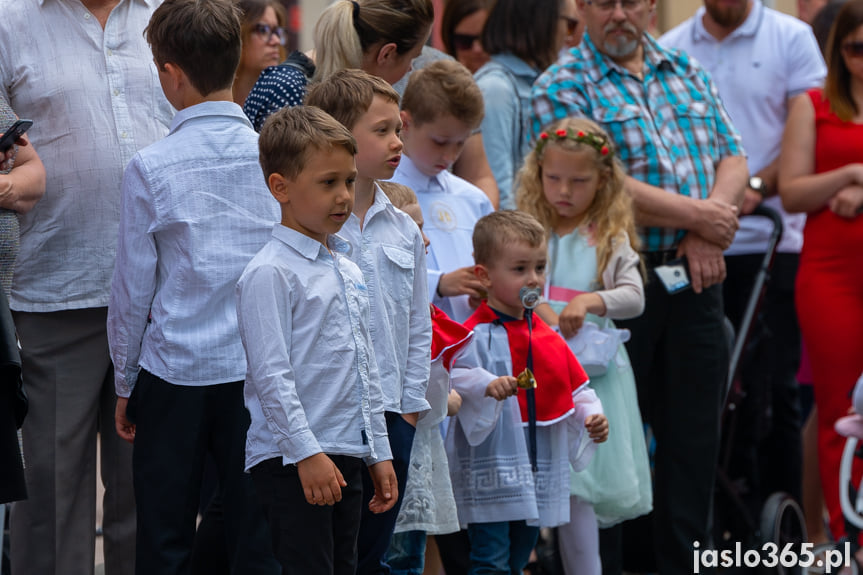 Procesja Bożego Ciała w Jaśle