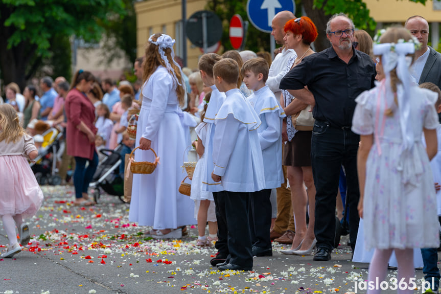 Procesja Bożego Ciała w Jaśle