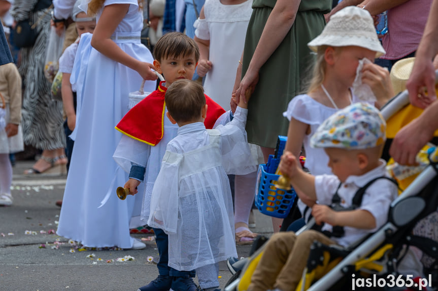 Procesja Bożego Ciała w Jaśle