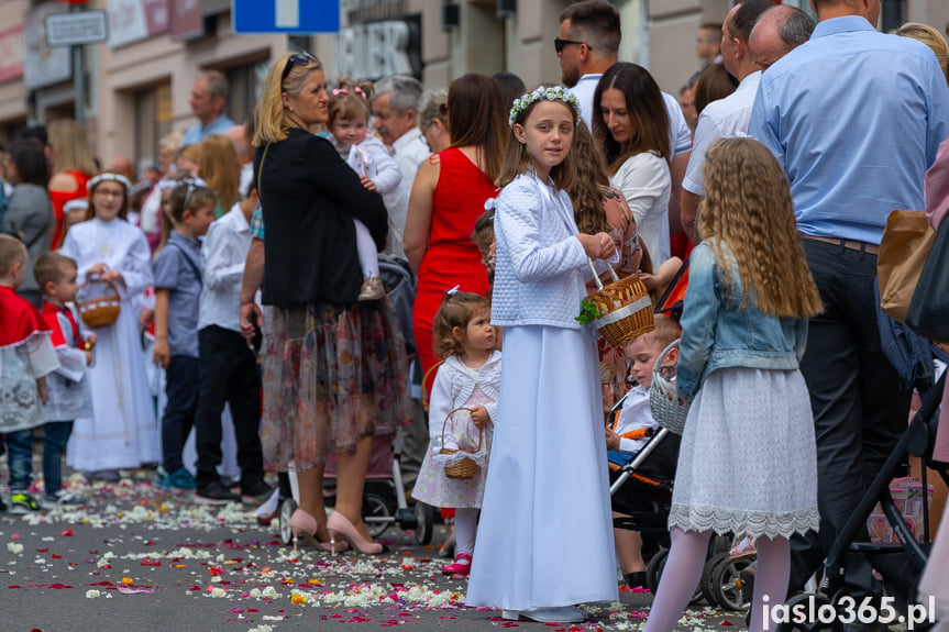 Procesja Bożego Ciała w Jaśle