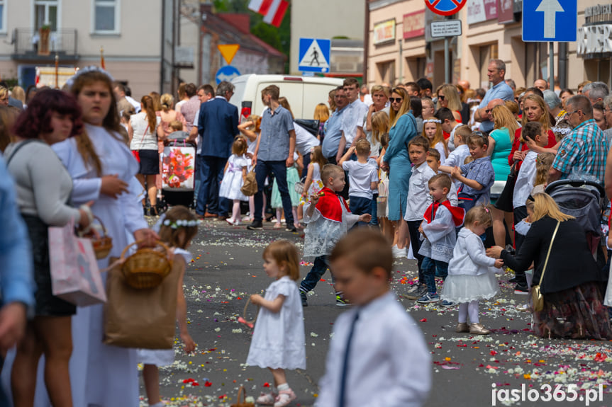 Procesja Bożego Ciała w Jaśle