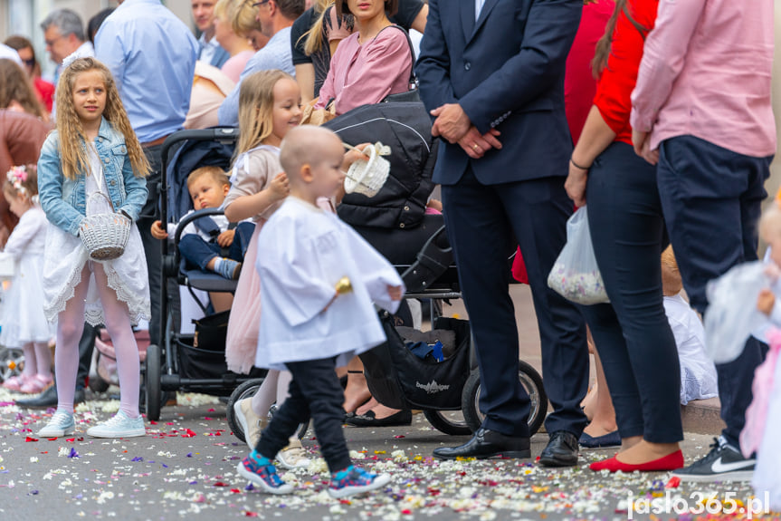 Procesja Bożego Ciała w Jaśle