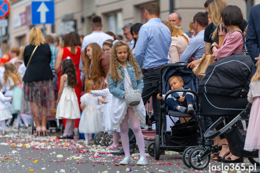 Procesja Bożego Ciała w Jaśle