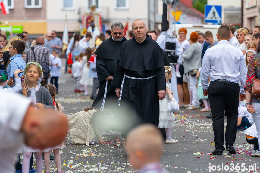 Procesja Bożego Ciała w Jaśle