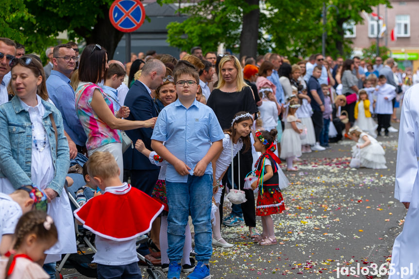 Procesja Bożego Ciała w Jaśle