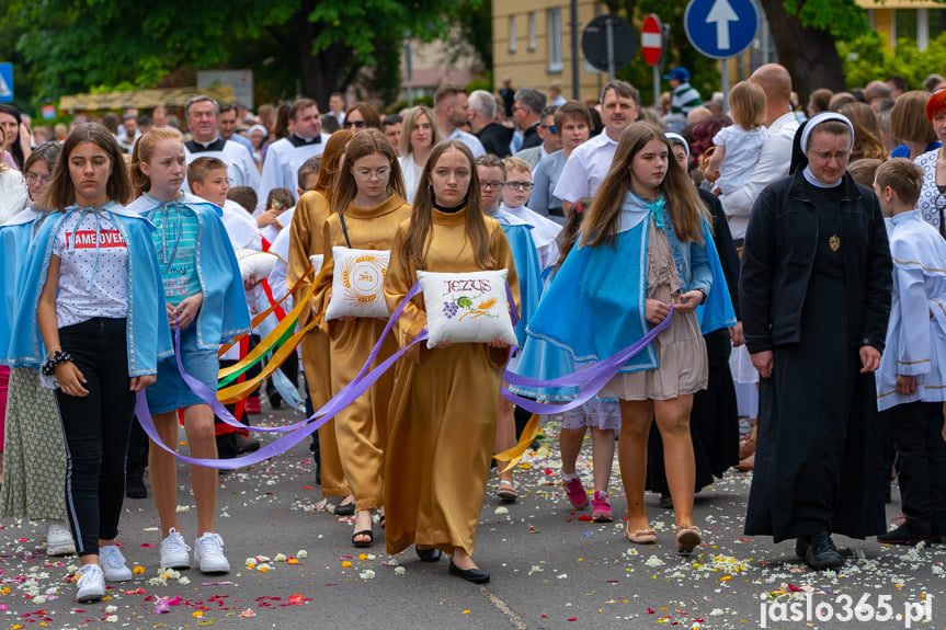 Procesja Bożego Ciała w Jaśle