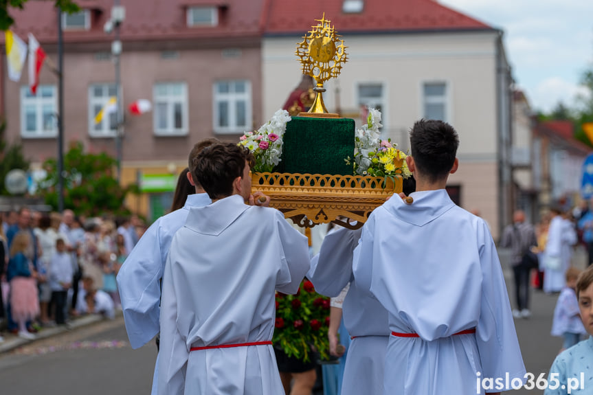 Procesja Bożego Ciała w Jaśle