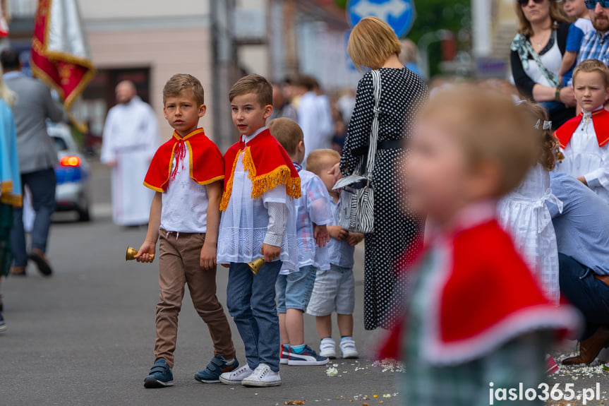Procesja Bożego Ciała w Jaśle