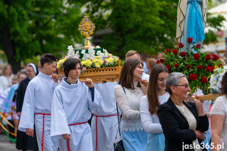 Procesja Bożego Ciała w Jaśle