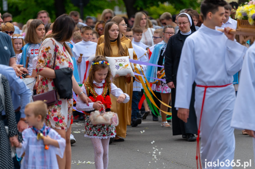 Procesja Bożego Ciała w Jaśle