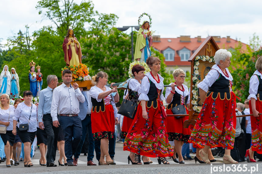Procesja Bożego Ciała w Jaśle