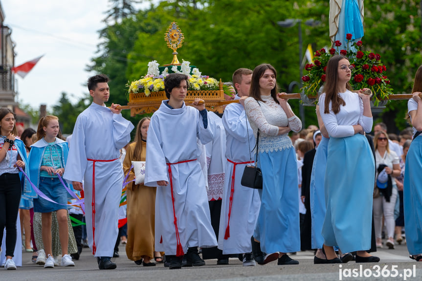 Procesja Bożego Ciała w Jaśle