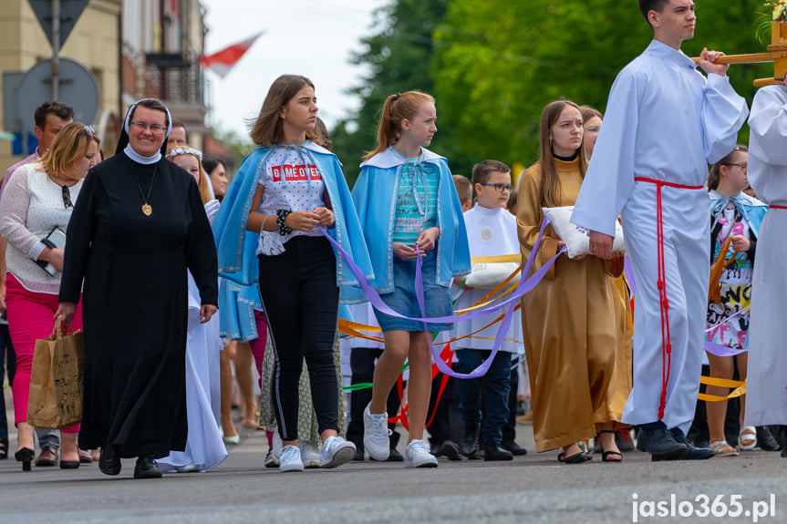 Procesja Bożego Ciała w Jaśle