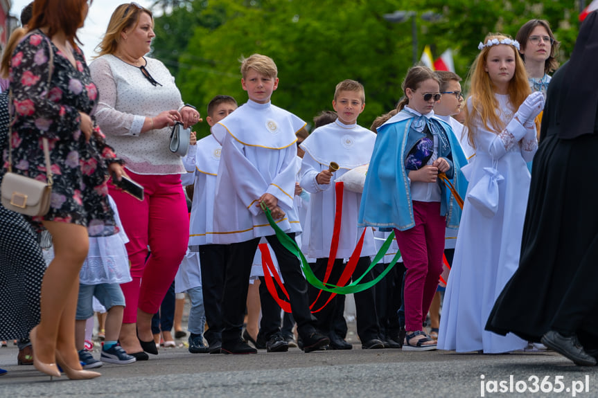 Procesja Bożego Ciała w Jaśle