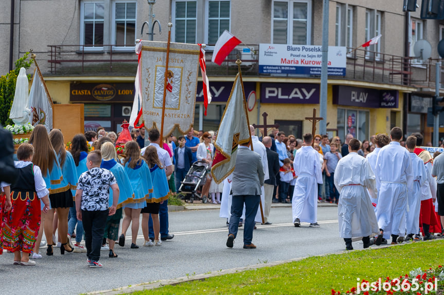 Procesja Bożego Ciała w Jaśle