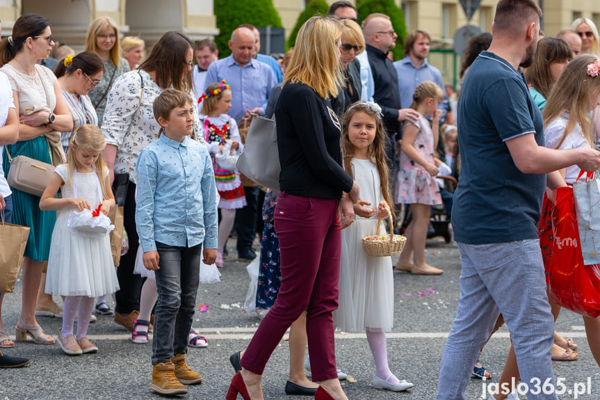 Procesja Bożego Ciała w Jaśle