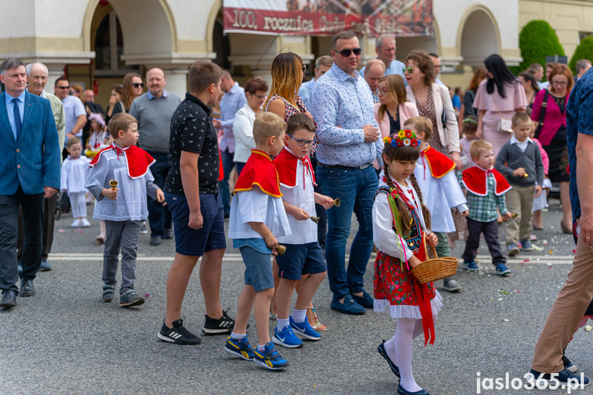 Procesja Bożego Ciała w Jaśle