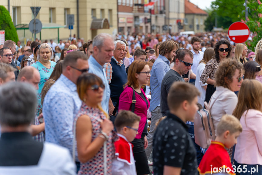 Procesja Bożego Ciała w Jaśle