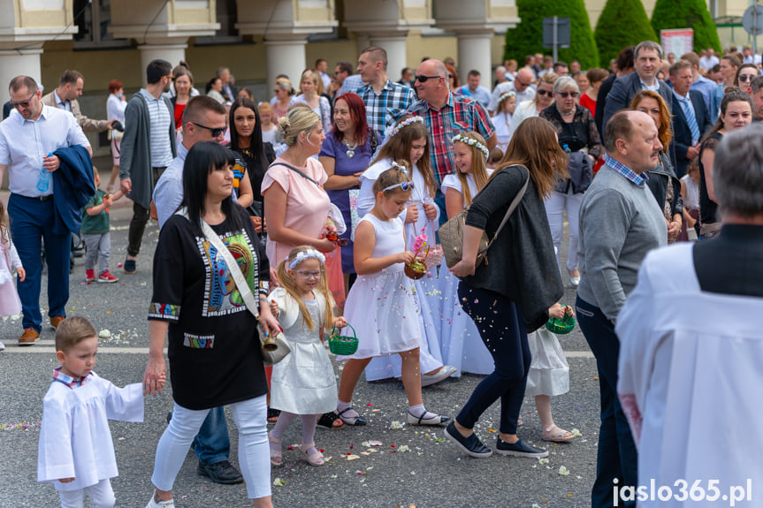 Procesja Bożego Ciała w Jaśle