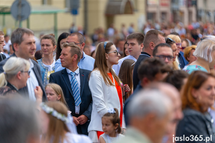 Procesja Bożego Ciała w Jaśle