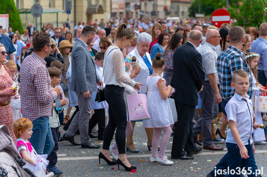 Procesja Bożego Ciała w Jaśle