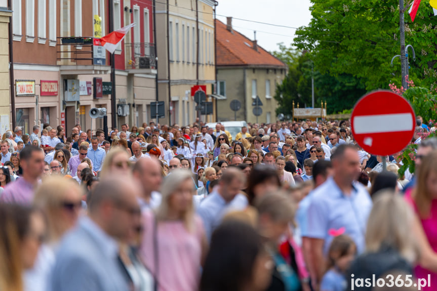 Procesja Bożego Ciała w Jaśle