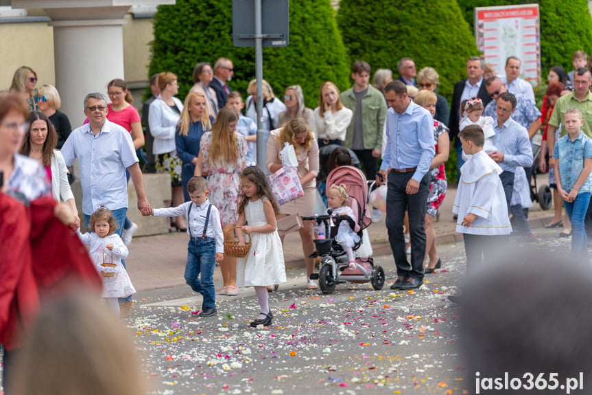 Procesja Bożego Ciała w Jaśle