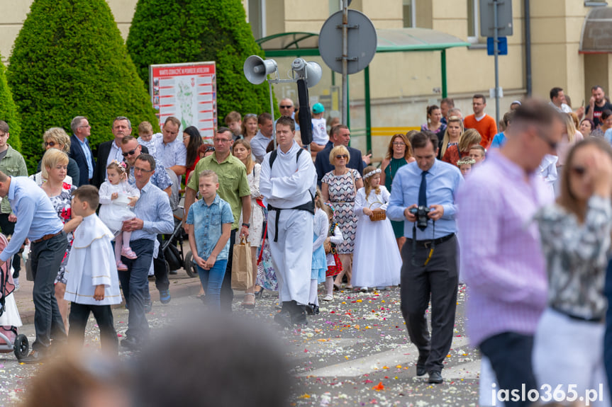 Procesja Bożego Ciała w Jaśle