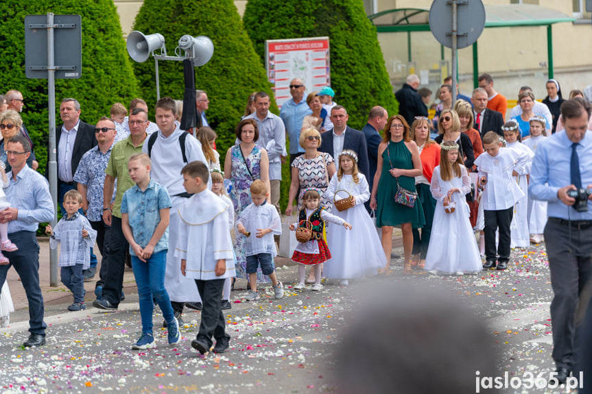 Procesja Bożego Ciała w Jaśle