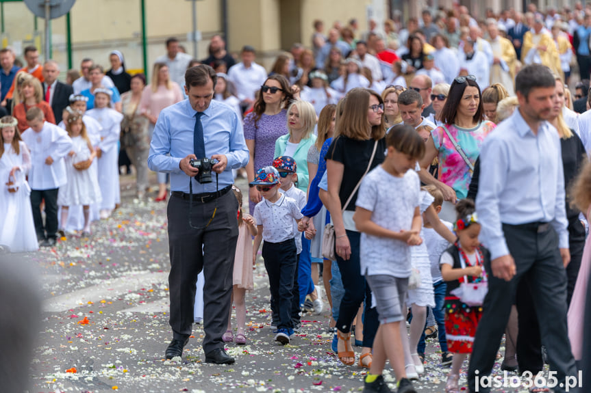Procesja Bożego Ciała w Jaśle