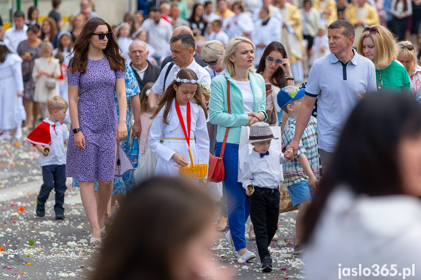 Procesja Bożego Ciała w Jaśle