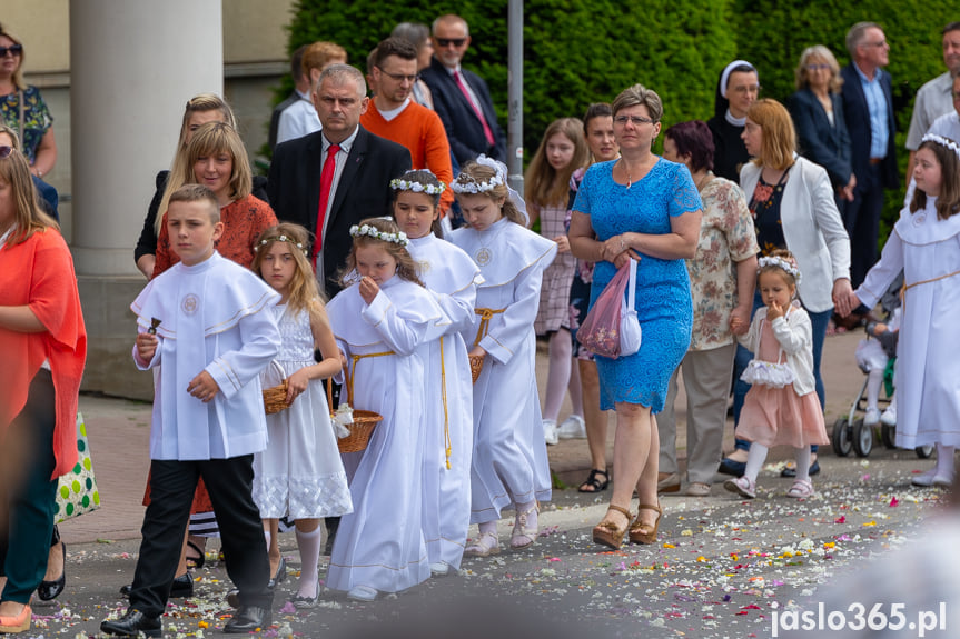 Procesja Bożego Ciała w Jaśle