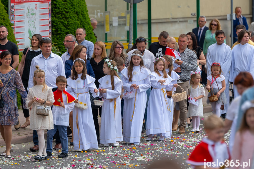 Procesja Bożego Ciała w Jaśle