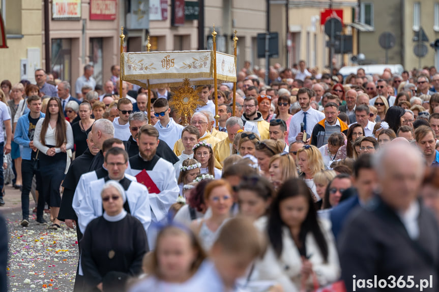 Procesja Bożego Ciała w Jaśle