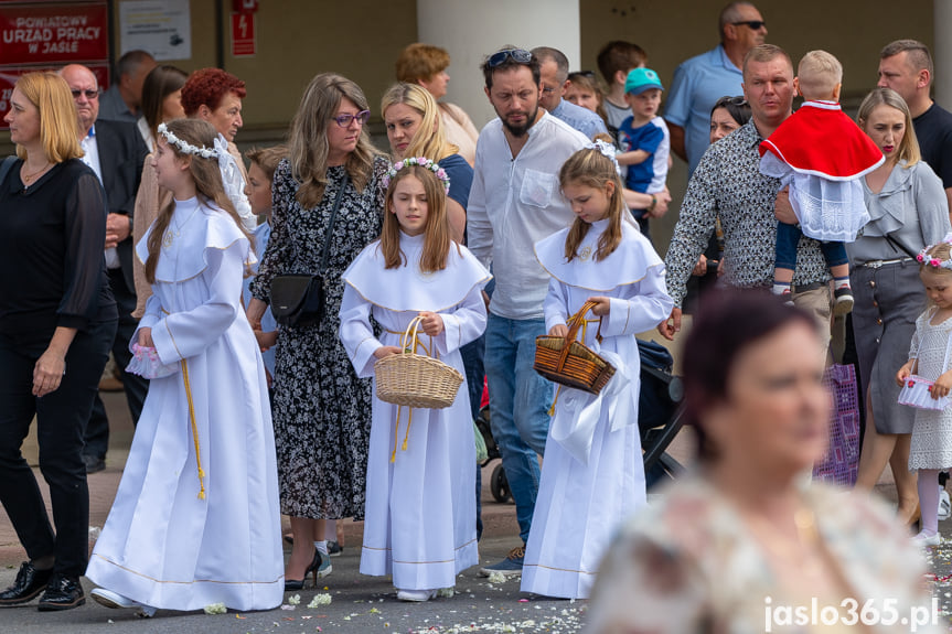 Procesja Bożego Ciała w Jaśle