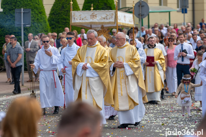 Procesja Bożego Ciała w Jaśle