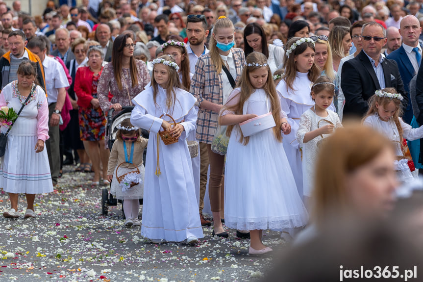 Procesja Bożego Ciała w Jaśle