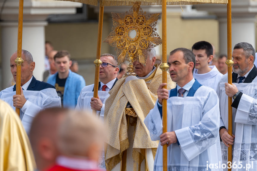 Procesja Bożego Ciała w Jaśle