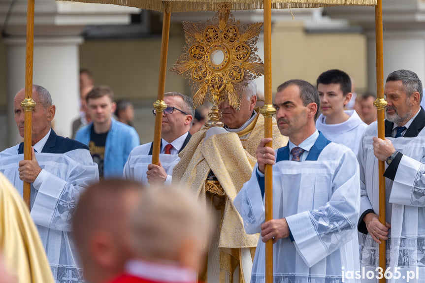 Procesja Bożego Ciała w Jaśle