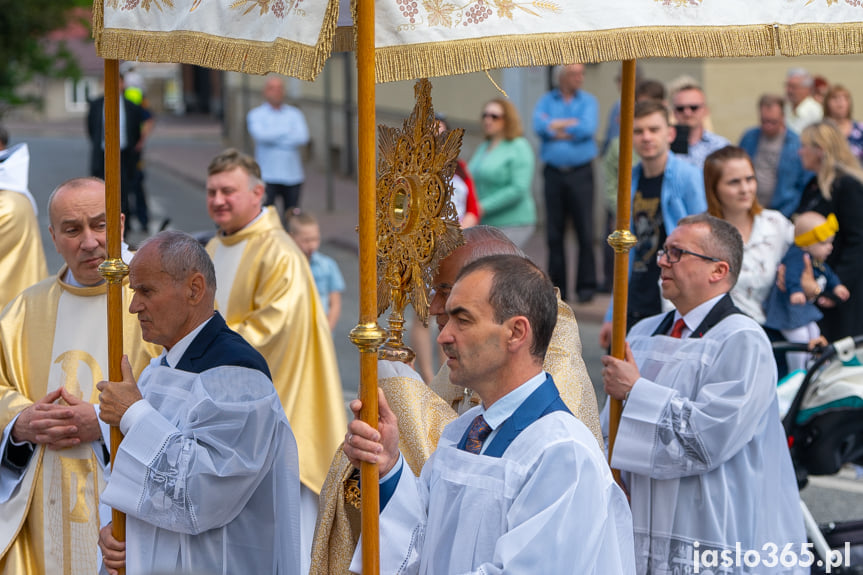 Procesja Bożego Ciała w Jaśle