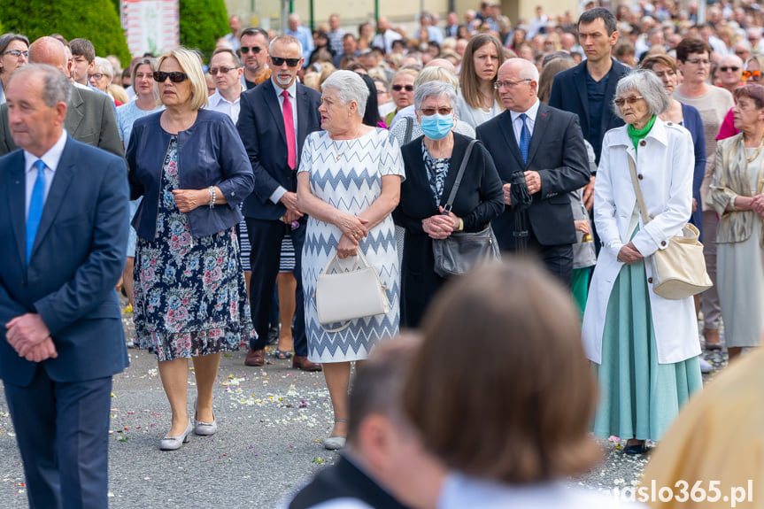 Procesja Bożego Ciała w Jaśle
