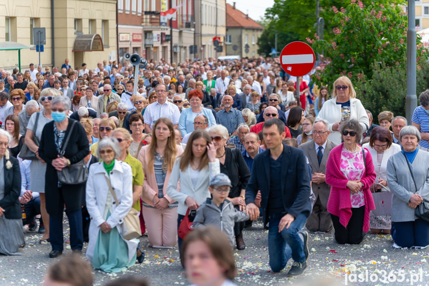 Procesja Bożego Ciała w Jaśle