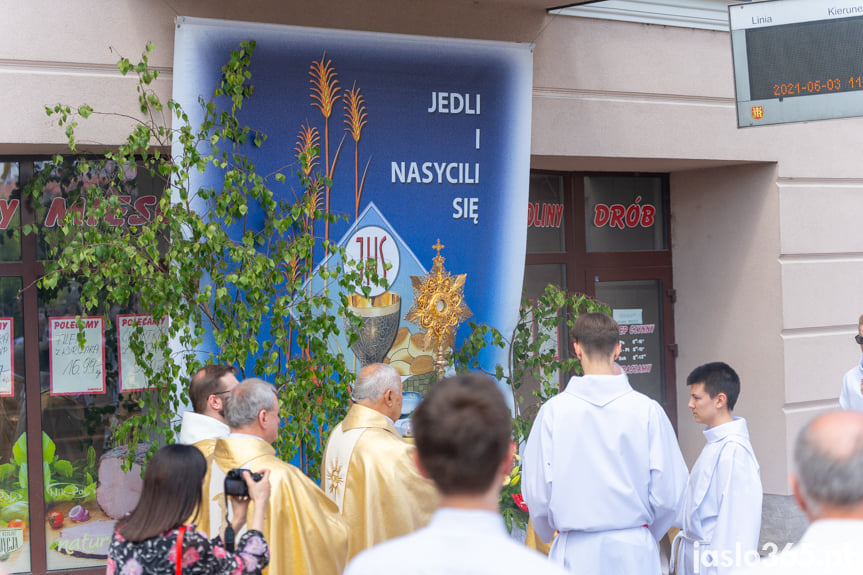 Procesja Bożego Ciała w Jaśle