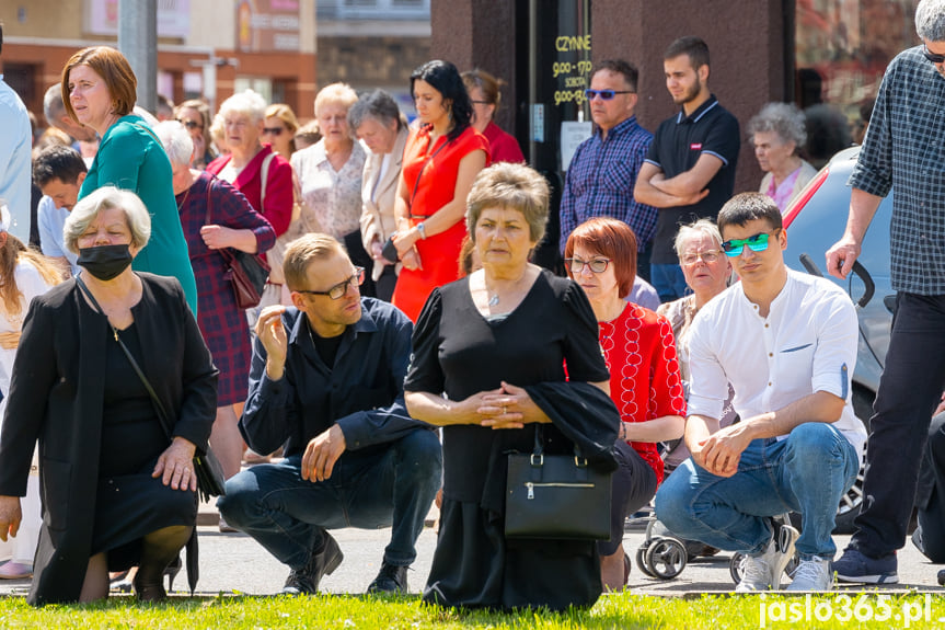 Procesja Bożego Ciała w Jaśle