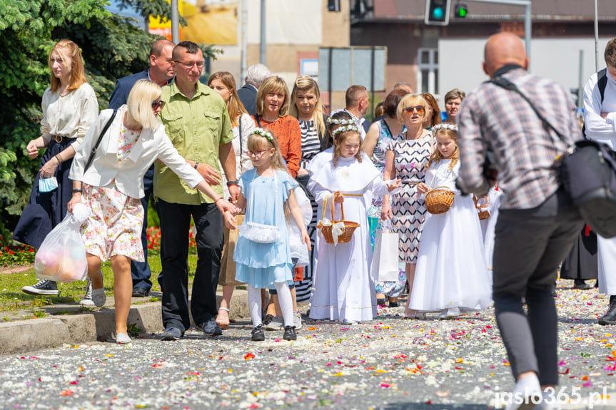 Procesja Bożego Ciała w Jaśle