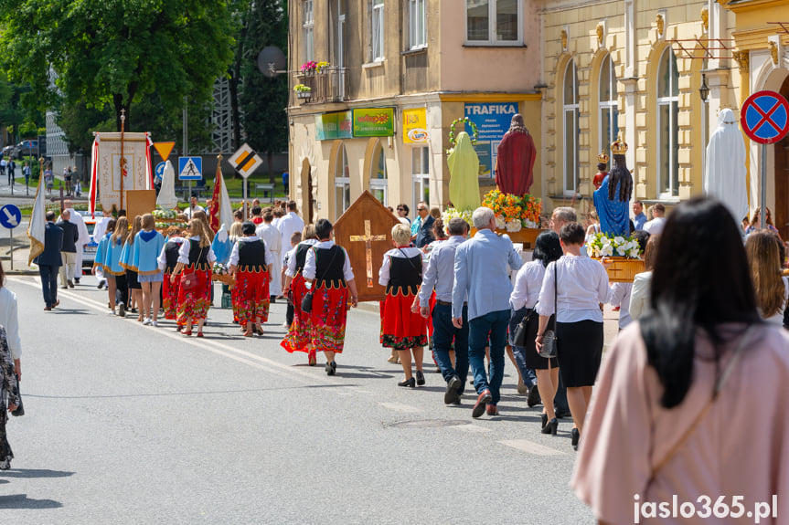 Procesja Bożego Ciała w Jaśle
