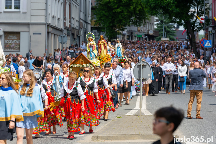 Procesja Bożego Ciała w Jaśle