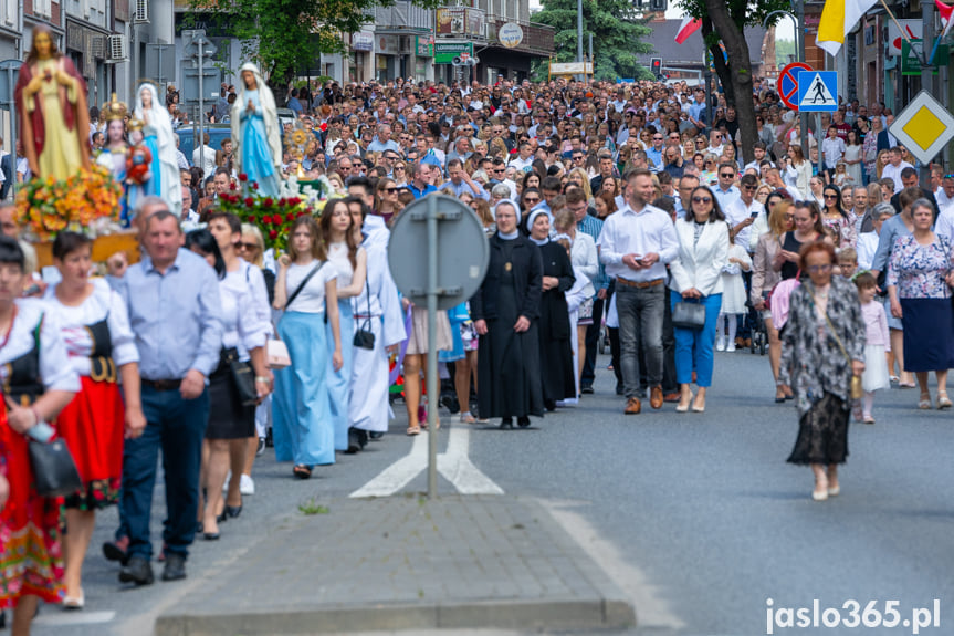 Procesja Bożego Ciała w Jaśle