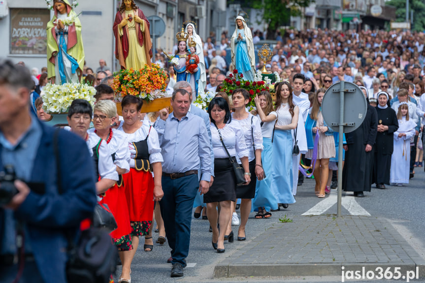 Procesja Bożego Ciała w Jaśle